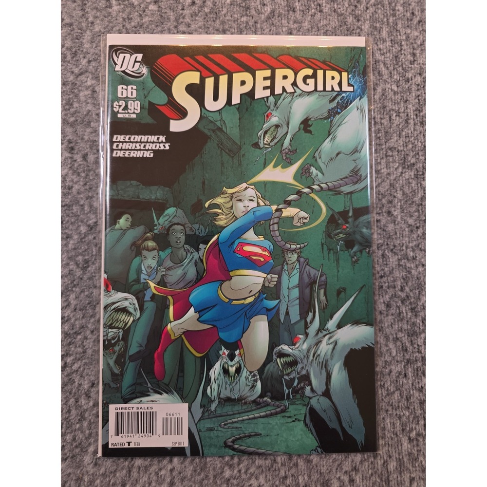 Supergirl #66 1:100 Newsstand Variant 2011 FN